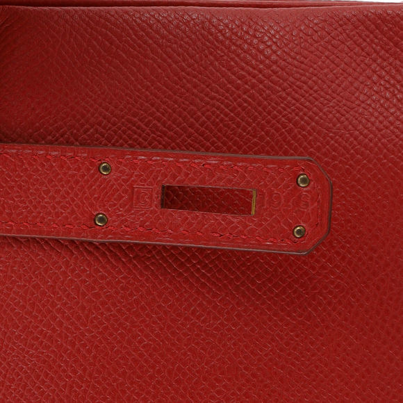 Hermes Kelly Handbag Rouge Vif #78050H84B - Picture 14 of 14